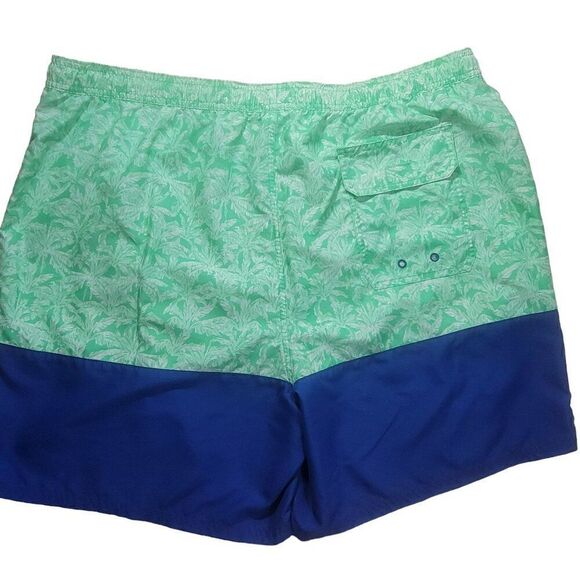 Vineyard Vines Chappy Swim Trunks Mens Size XXL 2XL Mesh Brief Palm Tropical GUC - Picture 3 of 15